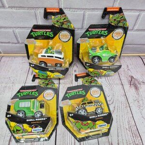 Nickelodeon Teenage Mutant Ninja Turtles Shell Riders Diecast Complete Set Of 4